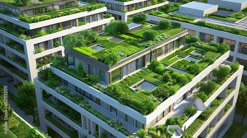 Innovative Urban Design Green Roofs Transforming City Buildings with Rooftop Gardens