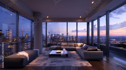 Condo building  Montreal  new  sky view  downtown  welcoming natural light  modern