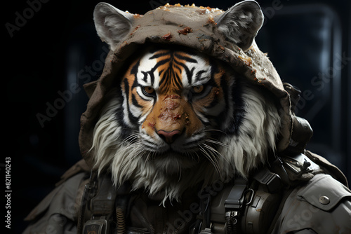 tiger in criminal style