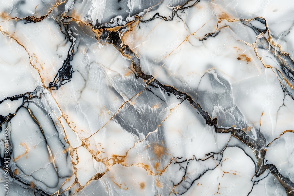 A close-up image displaying the intricate details and golden veins of a luxurious marble surface A close-up image displaying the intricate details and golden veins of a luxurious marble surface
