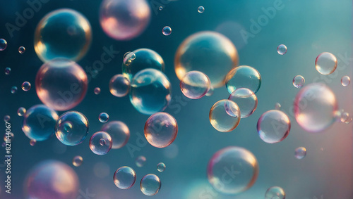 bubbles in the air