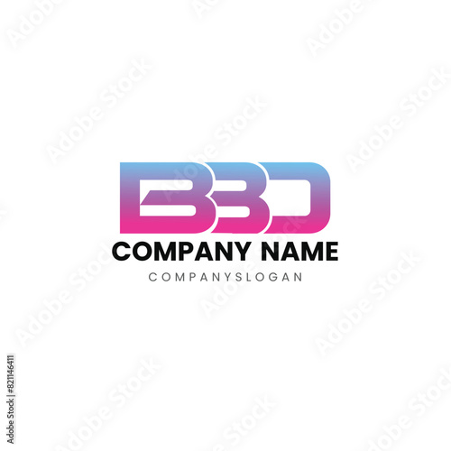 Letter BBD initial logo design