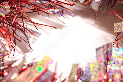 abstract bokeh background, christmas and new year theme
