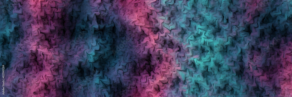 Fototapeta premium Gentle texture of watercolor waves in calming pink and blue hues, suitable for peaceful and serene concepts