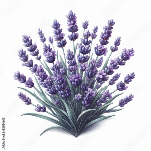 Stunning Purple Lavender Flowers in a Field