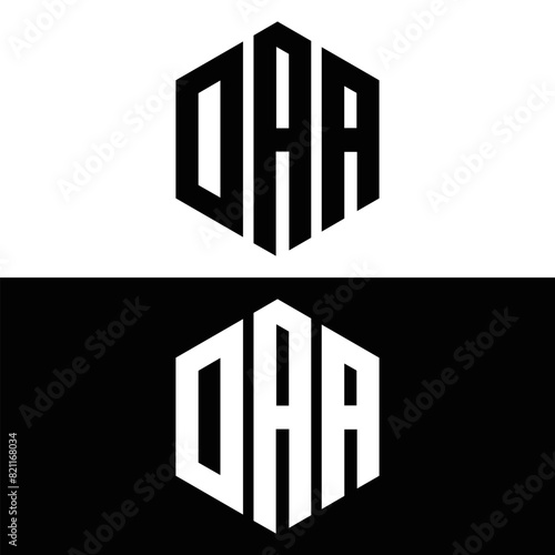 DAA logo. D A A design. White DAA letter. DAA, D A A letter logo design. D A A letter logo design in FIVE, FOUR, THREE, style. letter logo set in one artboard. D A A letter logo vector design.	
