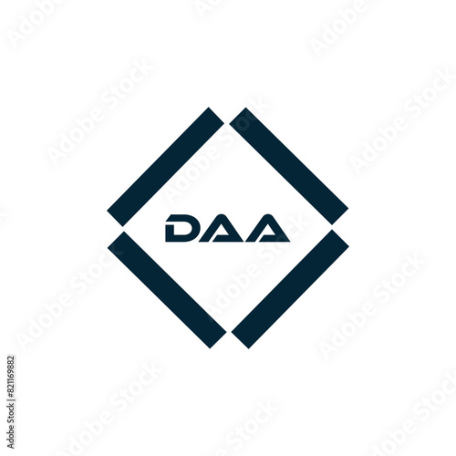DAA logo. D A A design. White DAA letter. DAA, D A A letter logo design. D A A letter logo design in FIVE, FOUR, THREE, style. letter logo set in one artboard. D A A letter logo vector design.	
