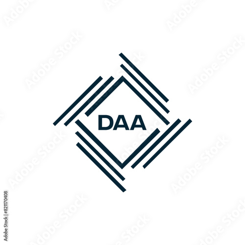 DAA logo. D A A design. White DAA letter. DAA, D A A letter logo design. D A A letter logo design in FIVE, FOUR, THREE, style. letter logo set in one artboard. D A A letter logo vector design.	
