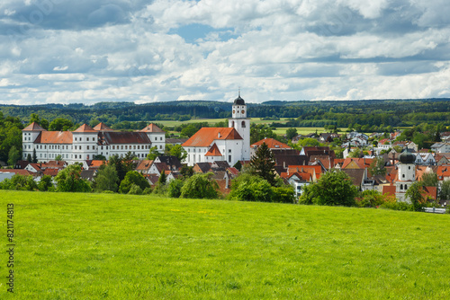 Panorama der Stadt Meßkirch im Landkreis Sigmaringen