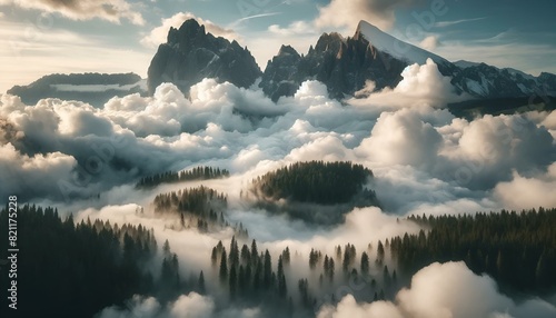 森と山と雲海 © てんぷら