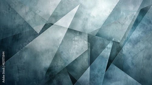 Abstract blue geometric textured background