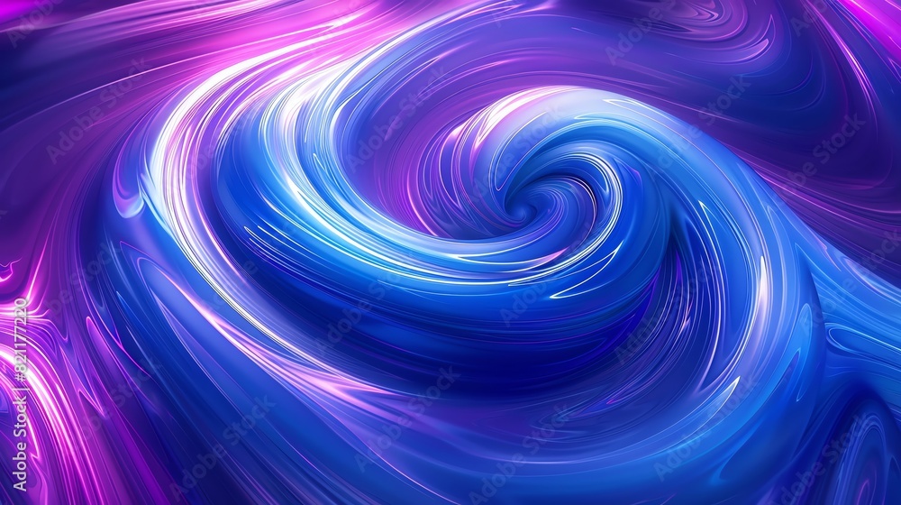 Blue and purple abstract digital art Blue and purple abstract digital art