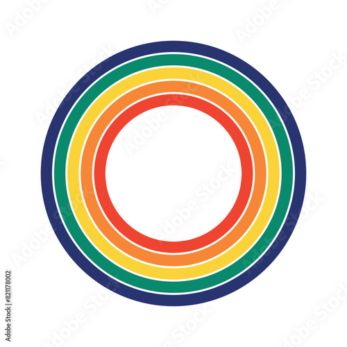 Olympic background . Colored rings on a white background. Abstract bright background for design.
