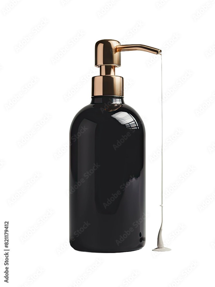 Fototapeta premium isolated png cosmetic bottle, GENERATIVE AI