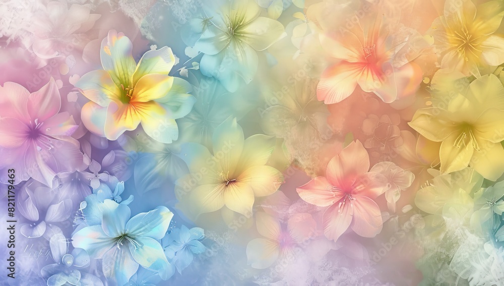 Dreamy Pastel Daisy Blossoms Dreamy Pastel Daisy Blossoms