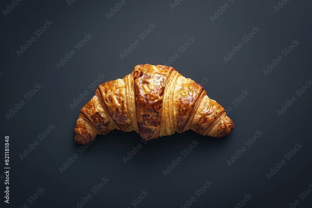Heavenly croissant delight. Mesmerizing visuals for marketing Heavenly croissant delight. Mesmerizing visuals for marketing