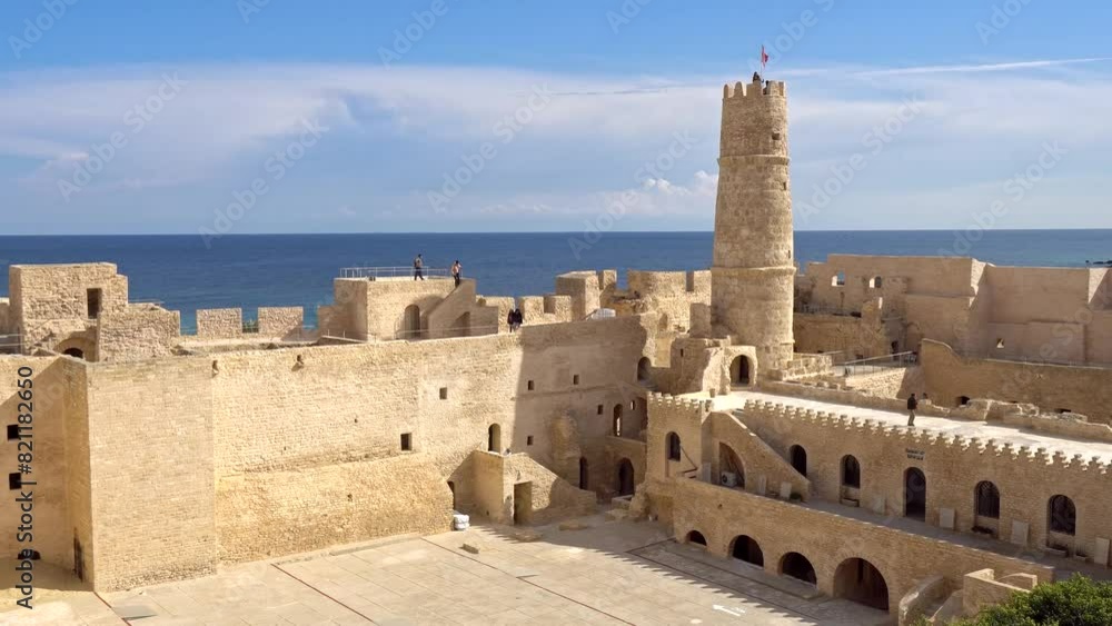 Monastir, ancient fort and fortress, Tunisia Monastir, ancient fort and fortress, Tunisia