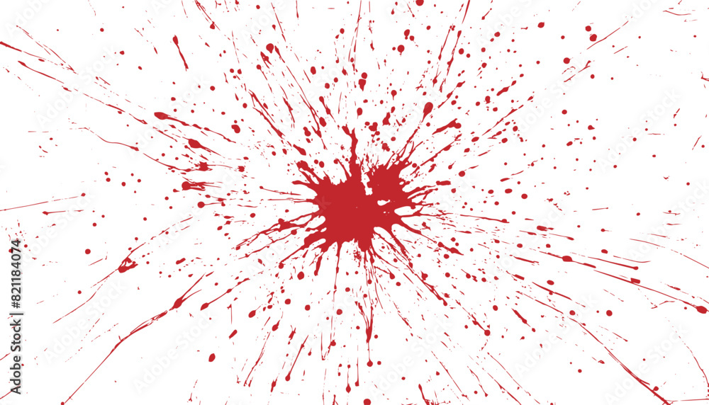 Abstract vector background with blood. Illustration with red watercolor paint splashes and smudges. Blood blot. Abstract vector background with blood. Illustration with red watercolor paint splashes and smudges. Blood blot.