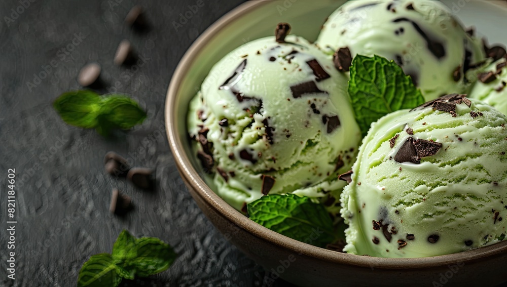 Refreshing Mint and Chocolate Dessert Refreshing Mint and Chocolate Dessert