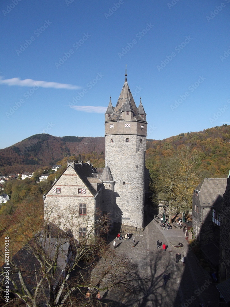 Puzzle Lais 1000 Pezzi: Castello Di Altena Nel Sauerland, Panorama Tedesco, Per Adulti E Ragazzi