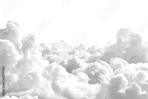 white clouds in the sky