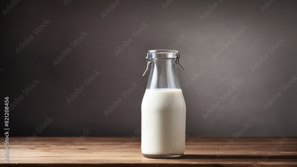 Milk in bottle generative AI Milk in bottle generative AI