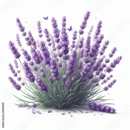 Stunning Purple Lavender Flowers in a Field