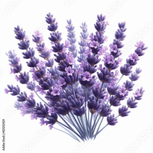 Stunning Purple Lavender Flowers in a Field