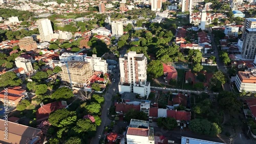 Active Urban Life: Captured by Drone (ID: 821213866)