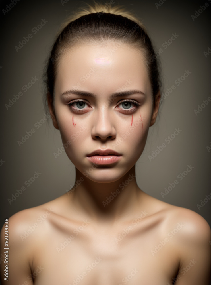 Girl with Bloody Tears Girl with Bloody Tears