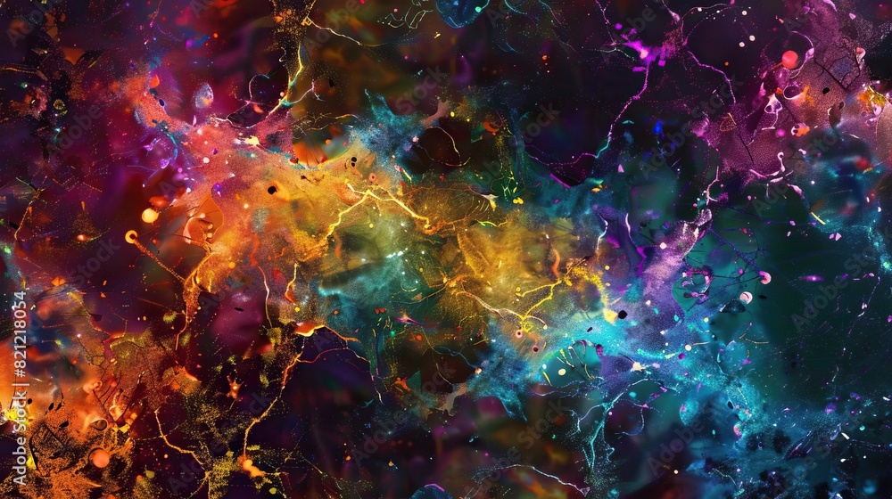 Highresolution artistic rendering of interconnected neurons Highresolution artistic rendering of interconnected neurons