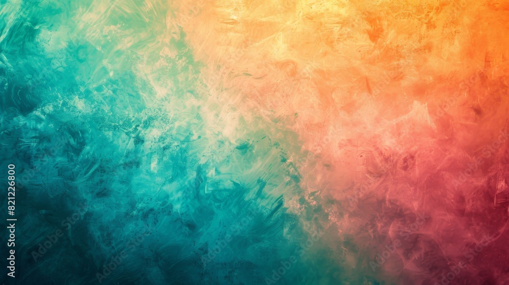 Fototapeta premium Soft Image Blend in Colorful Background