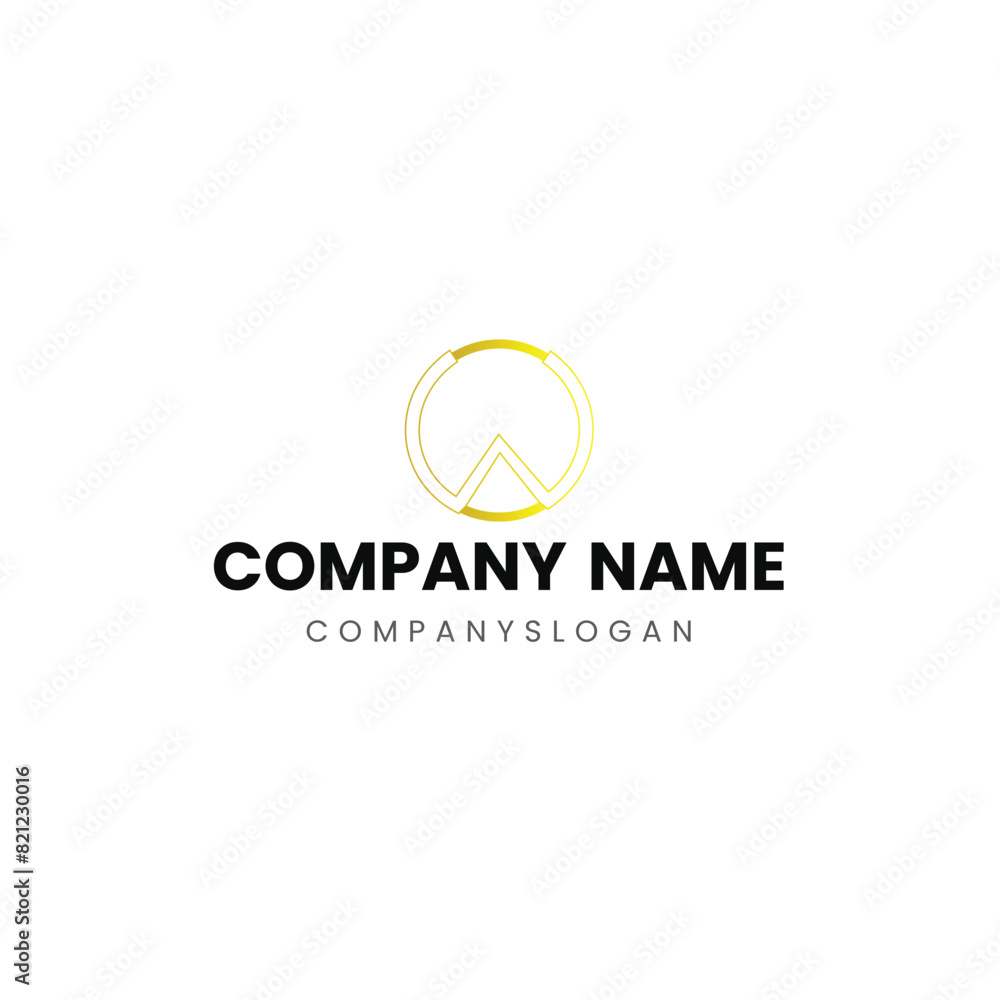 Letter WO initial logo design Letter WO initial logo design