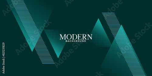 Dark green abstract background with vertical rectangular shapes. Vector illustration for graphic design