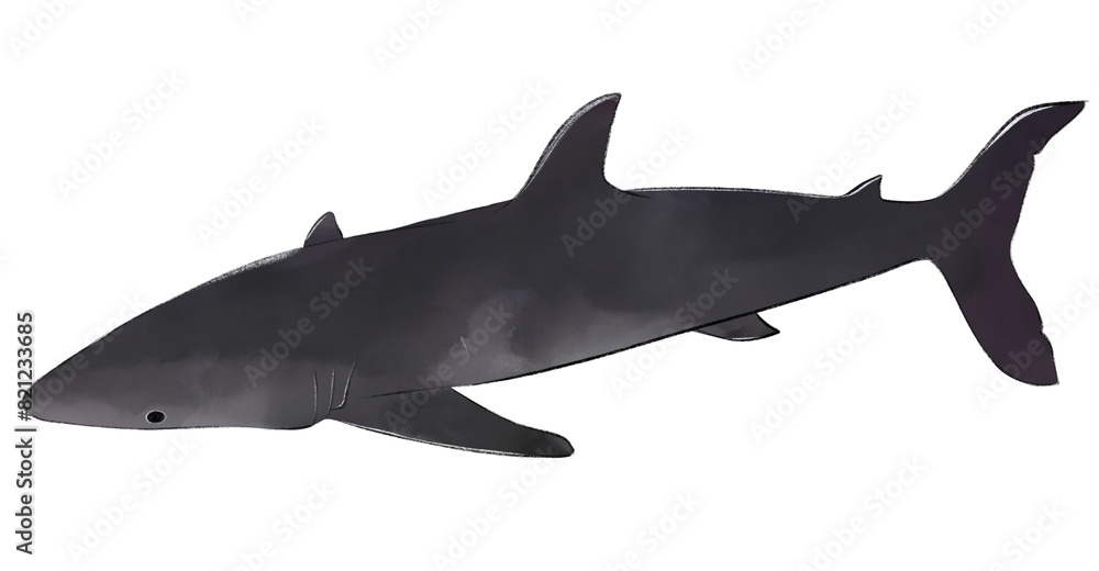 Obraz premium Shark cartoon