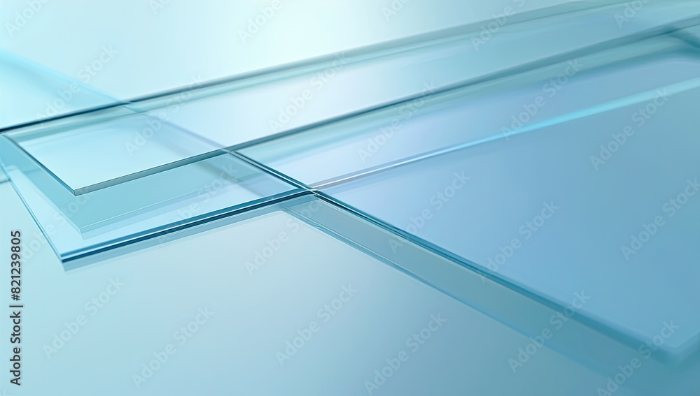 Stacked Glass Sheets with Reflective Surfaces Stacked Glass Sheets with Reflective Surfaces