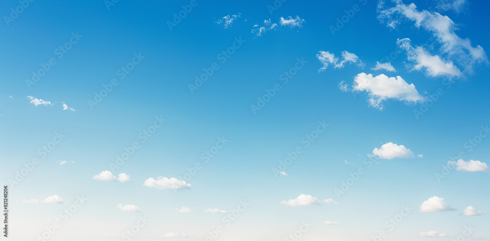 Summer blue sky cloud light white gradient background