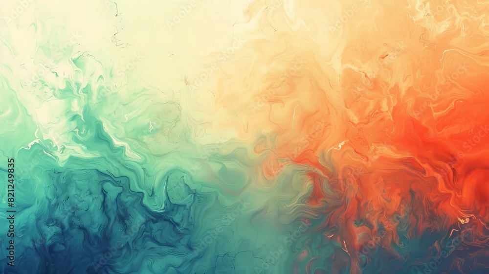 Expressive gradient background with abstract hues