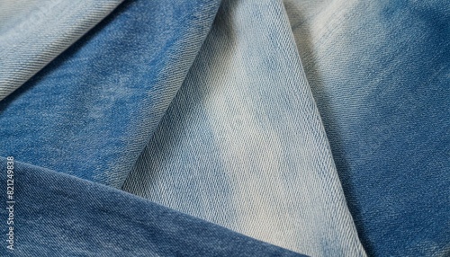 close up of blue denim jeans fabric texture background