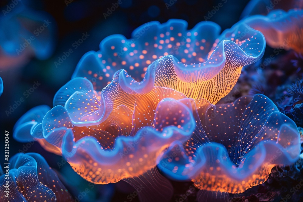 Luminous Coral Glow Luminous Coral Glow