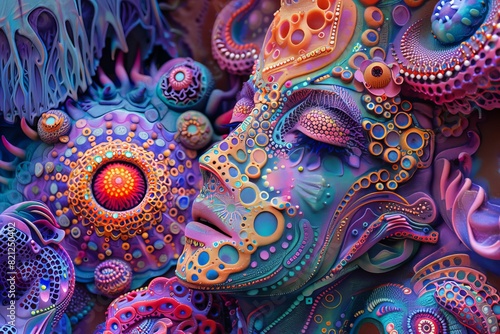 Abstract Psychedelic Art