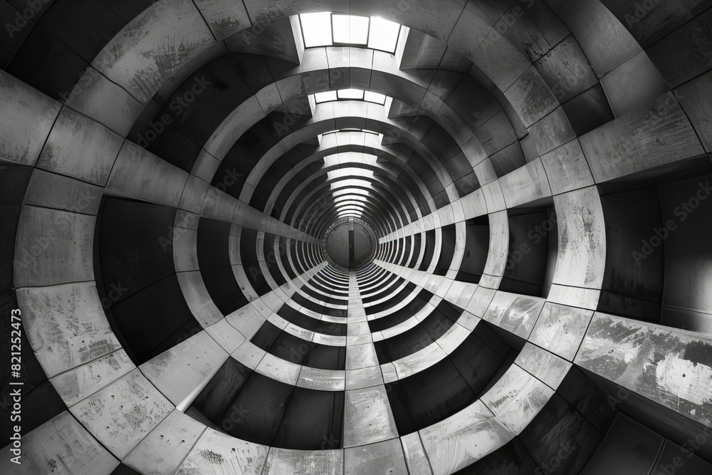 Futuristic Circular Tunnel Futuristic Circular Tunnel
