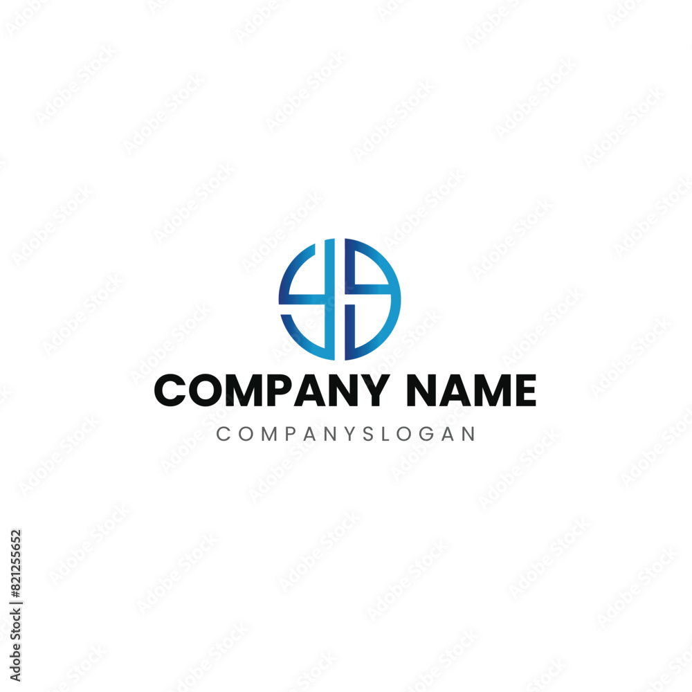 Letter YG initial logo design Letter YG initial logo design