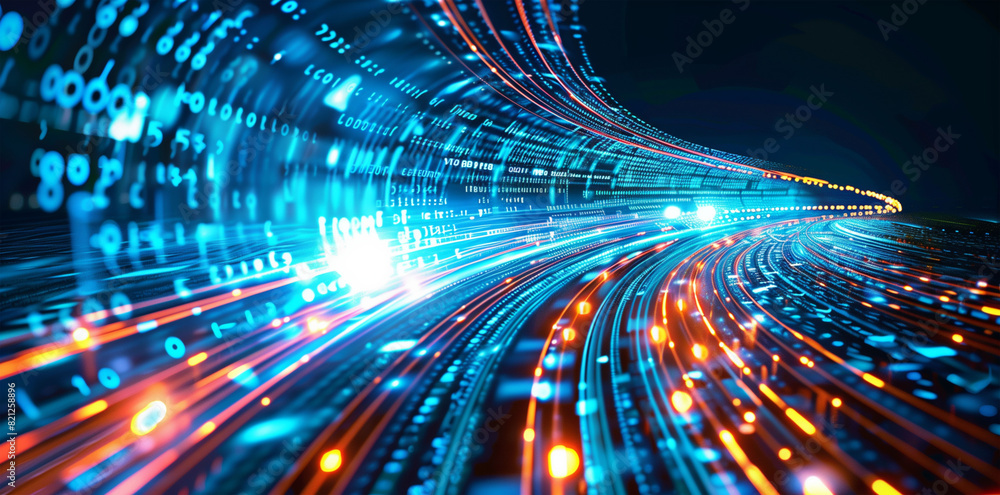 High Speed Optical Fiber Data Transfer, Advancing Ultra-Fast Broadband, Digital Network Connectivity, Electronic Motion, and Cyber Evolution High Speed Optical Fiber Data Transfer, Advancing Ultra-Fast Broadband, Digital Network Connectivity, Electronic Motion, and Cyber Evolution