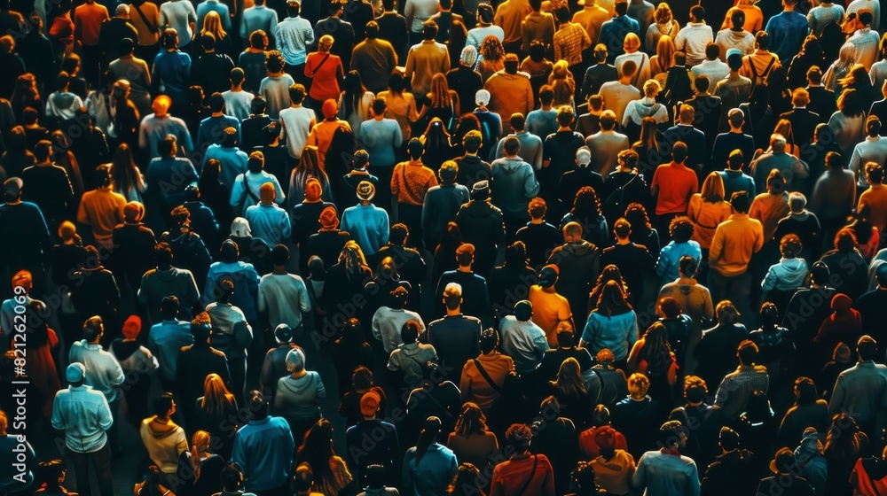 crowd of people top view, abstract, background texture full screen silhouettes of a group of people population crowd of people top view, abstract, background texture full screen silhouettes of a group of people population