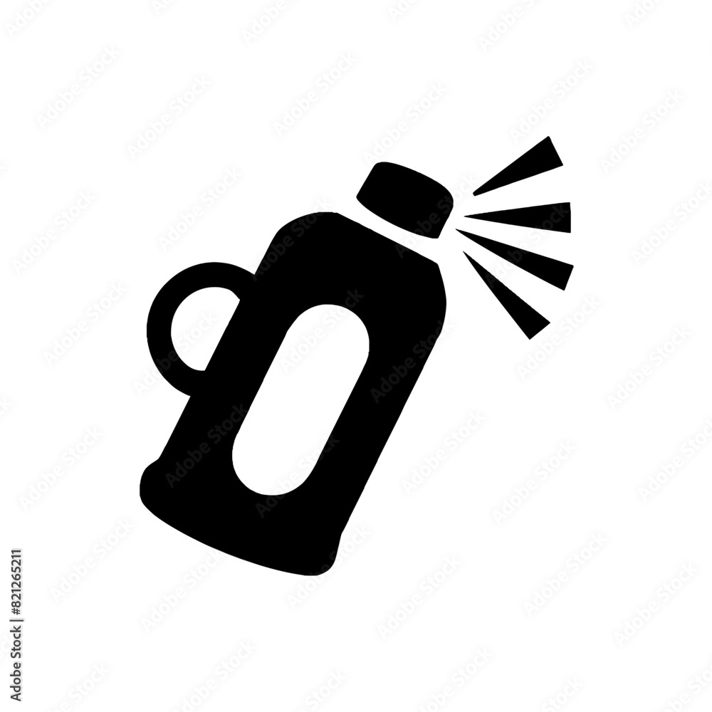 Spray Can Vector Icon Illustration on a transparent background, Spray Can Icon Spray Can Vector Icon Illustration on a transparent background, Spray Can Icon