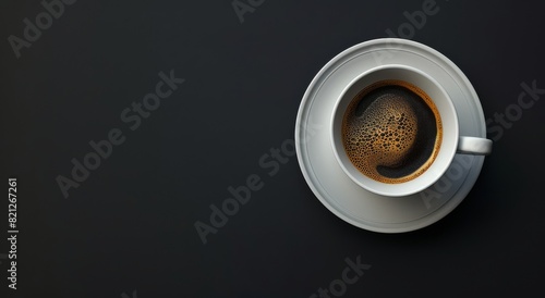 A Cup of Coffee With a Spoon
