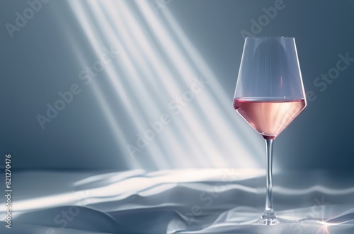 Glass of Wine on Table