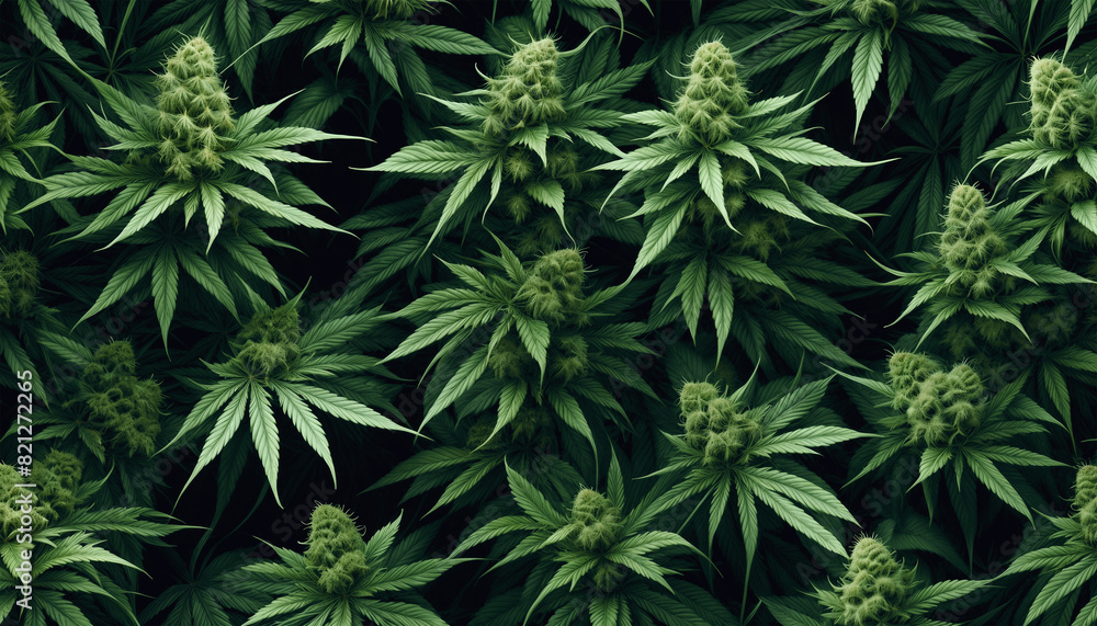 Cannabis texture. Cannabis leaves Background of green marijuana leaves Cannabis texture. Cannabis leaves Background of green marijuana leaves