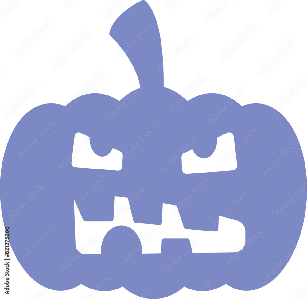 Obraz premium Spooky Pumpkin Face for Halloween Haunted Pumpkin Carving Halloween Pumpkin Lantern Scary Pumpkin with Candle Halloween Night Pumpkin